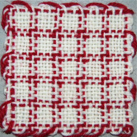 Red & white Check